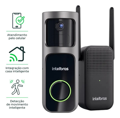 Videoporteiro Inteligente Wi-fi Mvw 2000 Intelbras