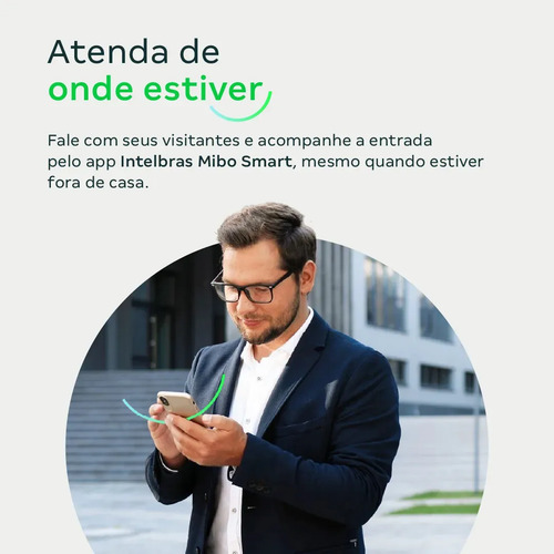 Videoporteiro Inteligente Wi-fi Mvw 2000 Intelbras