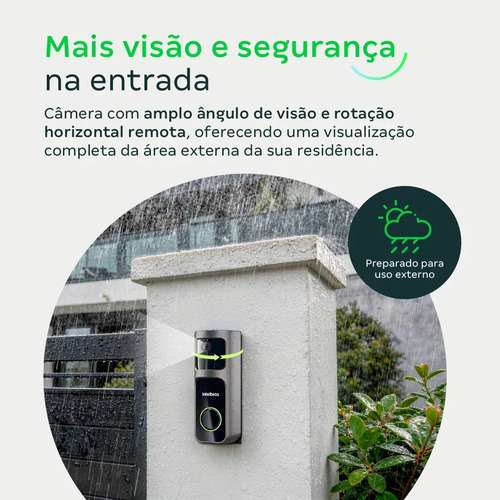 Videoporteiro Inteligente Wi-fi Mvw 2000 Intelbras