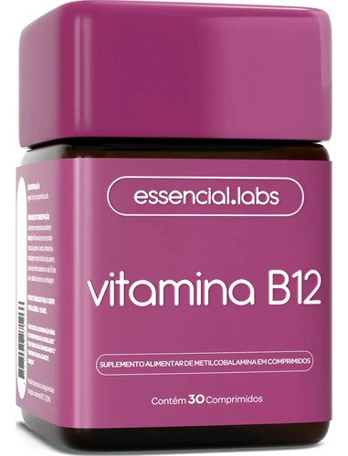 Vitamina b12 metilcobalamina formula com maxima pureza e c