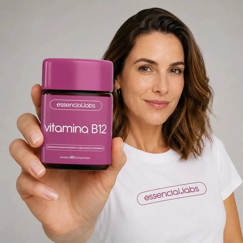 VITAMINA B12 Metilcobalamina - Fórmula com Máxima Pureza e Concentração - 30 Doses