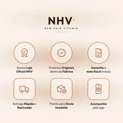 Vitamina Capilar Ácido Hialurônico New Hair 3 Potes 90 Cps