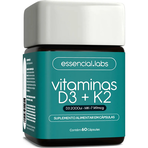 Vitamina d3 k2 menaquinona 7 formula com maxima concentrac