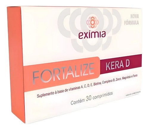 Vitamina eximia kera d fortalize em comprimidos sem sabor de
