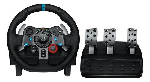 Volante gamer logitech g29 driving force para playstation e