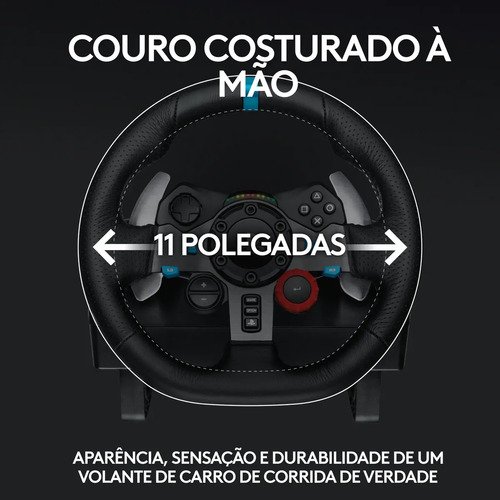 Volante Gamer Logitech G29 Driving Force para PlayStation e PC