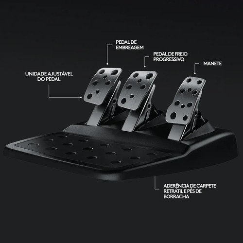 Volante Gamer Logitech G29 Driving Force para PlayStation e PC