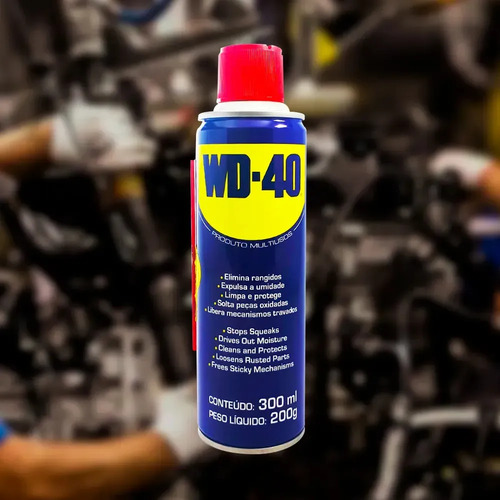 Wd 40 Desengripante Lubrificante Multiuso Spray 300ml