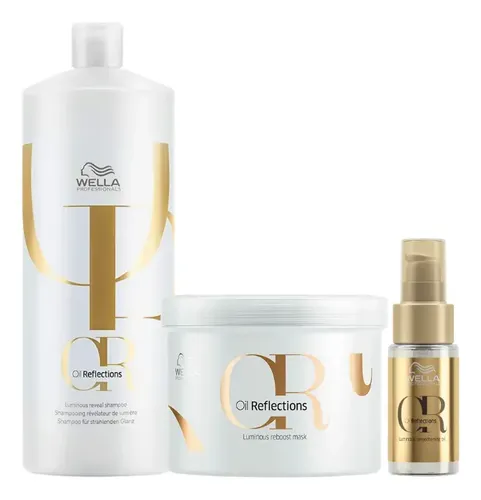 Wella oil reflections shampoo mascara oleo 30ml
