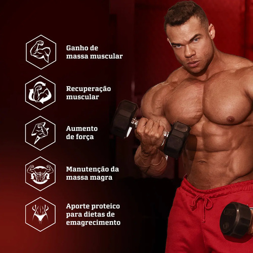 Whey 100% Pure Cookies 900g Pote - Aumento de Massa Magra com Proteína de Alta Qualidade