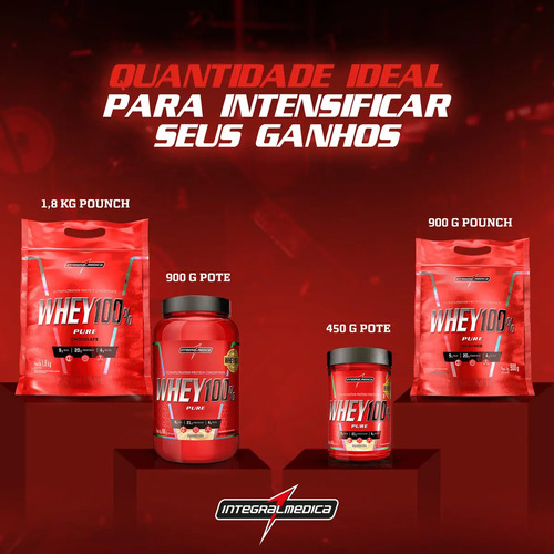 Whey 100% Pure Cookies 900g Pote - Aumento de Massa Magra com Proteína de Alta Qualidade