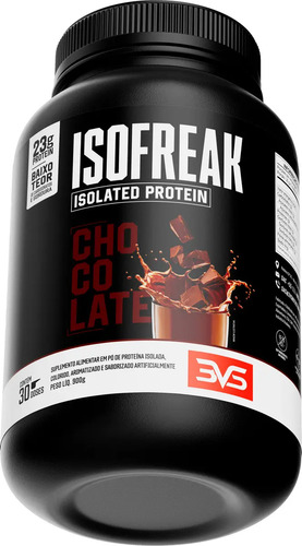 Whey isolado isofreak 900g sabor chocolate formula avancad