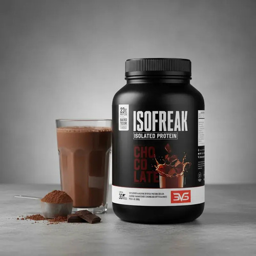 Whey Isolado Isofreak 900g Sabor: Chocolate - Fórmula Avançada Com 23g De Proteína Por Dose