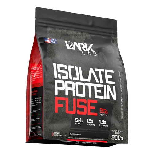 Whey Isolate Protein Fuse 900g Dark Lab Sabor Chocolate