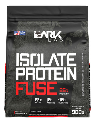Whey isolate protein fuse refil 900g dark lab mp importad 1