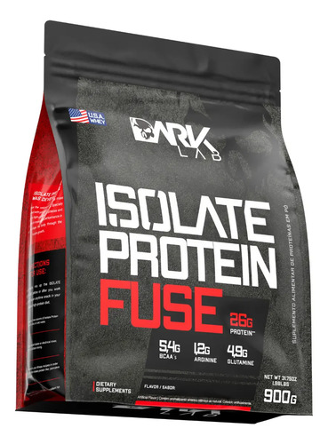 Whey Isolate Protein Fuse Refil 900g - Dark Lab Sabor Creme de avelã