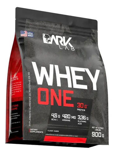 Whey One Baunilha Pro Com Bcaa E Aminoácidos 900g Dark Lab