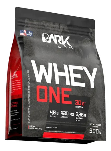 Whey One Baunilha Pro Com Bcaa E Aminoácidos 900g Dark Lab