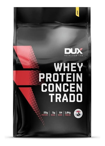 Whey Protein Concentrado - 1,8 Kg Dux Nutrition Sabor Baunilha
