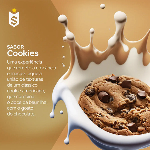 Whey Protein Concentrado 1kg Cookies Soldiers Nutrition