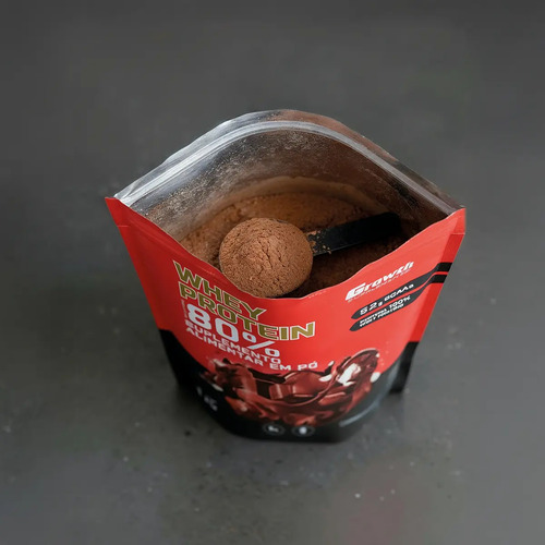 Whey Protein Concentrado 1kg Growth Supplements - Chocolate