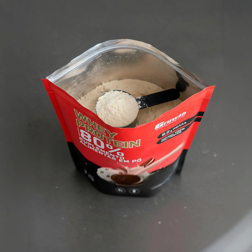 Whey Protein Concentrado 1kg Growth Supplements - Cookies and Cream