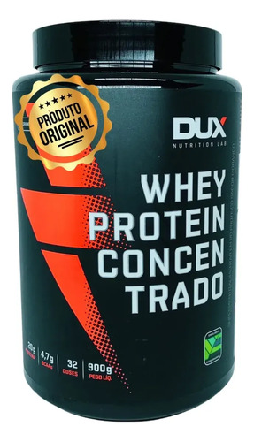 Whey protein concentrado dux 900g rico em proteinas