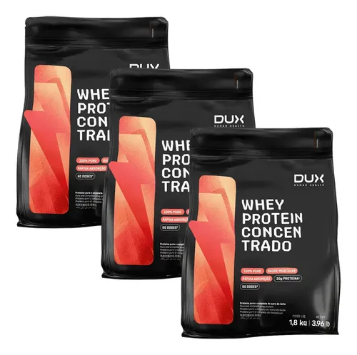 Whey Protein Concentrado Refil 1800g Dux