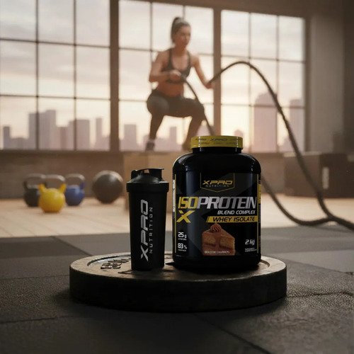 Whey Protein Iso Blend Complex 2kg Baunilha Zero Açúcar - XPro Nutrition