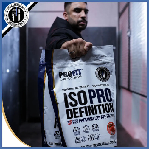 Whey Protein Iso Pro Definition Refil 1,8kg Chocolate-profit Sabor Chocolate