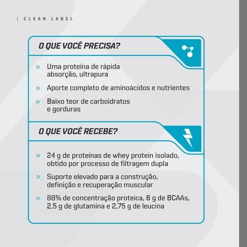 Whey Protein Isolado Dux Nutrition - Pote 900g Baunilha