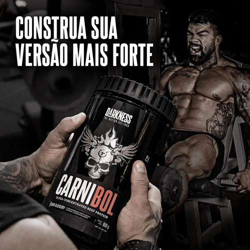 Whey Proteína de Carne Carnibol Salted Caramel 900g Darkness