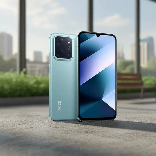 Xiaomi poco c85 nfc 256gb8gb ram global c65 4g verde claro