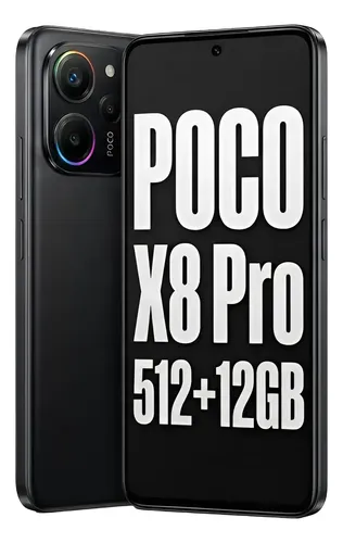 Xiaomi poco x8 pro 512gb 12gb ram lancamento 2026 com nfc