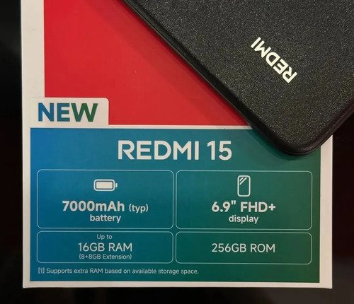 Xiaomi Redmi 15 Dual Sim 16ram/256gb 2025 Top 1 Cinza Titan