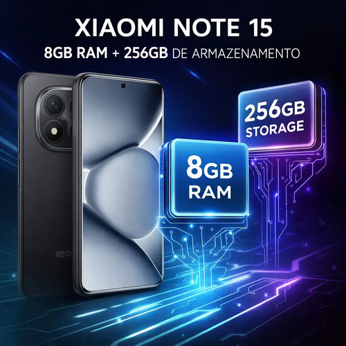 Xiaomi Redmi Note 15 Dual Sim 256gb 8gb Ram+brind