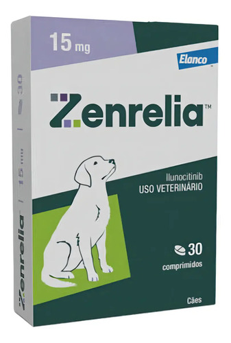Zenrelia tab 15mg30 comprimidos dermatologico caes elanco